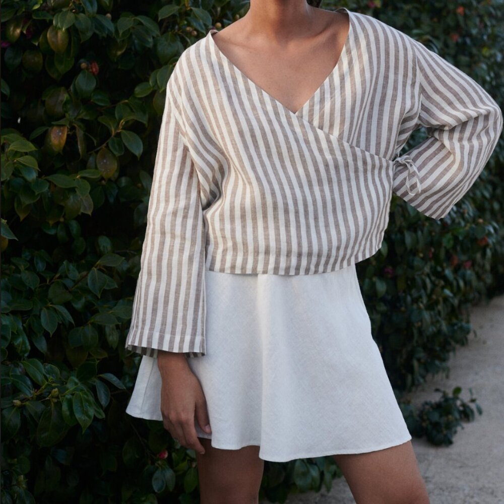 Linenfox Edith Linen Skirt